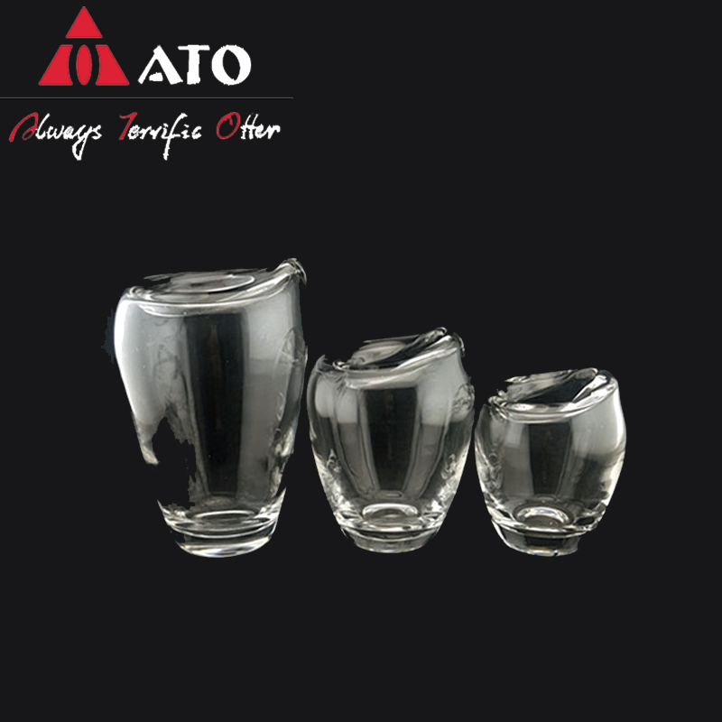 Vasos decorativos ATO Conjunto de vasos hidropônicos de vidro