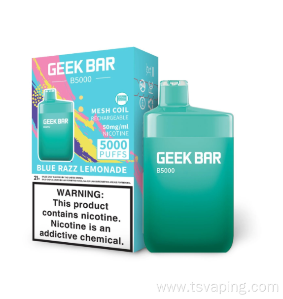 Brand new products Geek Bar B5000 Disposable Vape