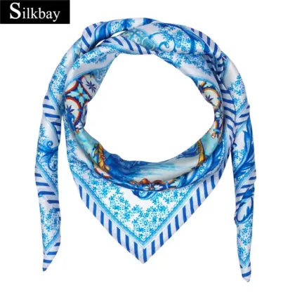 Custom Printed Silk Scarves in Hangzhou