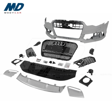 Rs6 Style PP Front Bumper for 2012-2015 Audi A6 S6