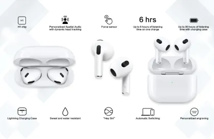 Apple iPhone Wireless Bluetooth AirPods 3