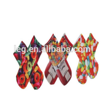 Novelty Sweet Photo Print Ankle Socks