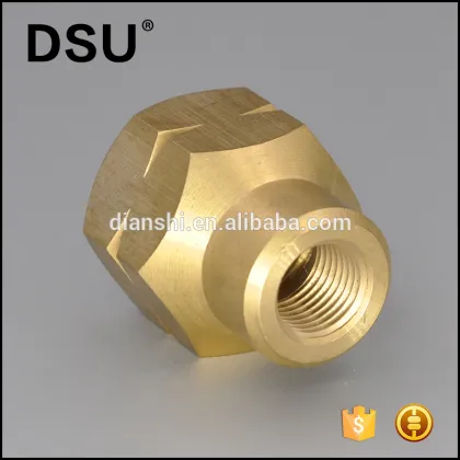 brass flare nut hex nut female flare nut