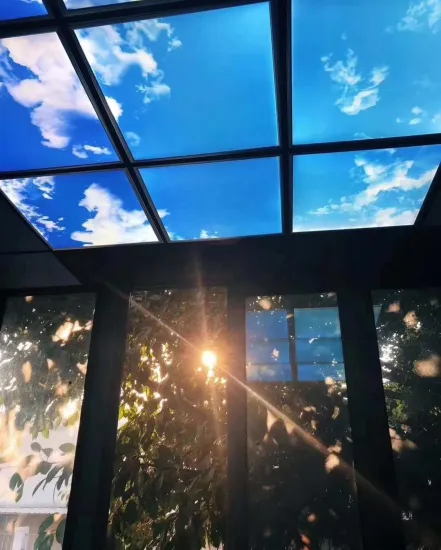 Customized 36W 600x600 LED Sky Ceiling Light Panel with Blue Sky Image