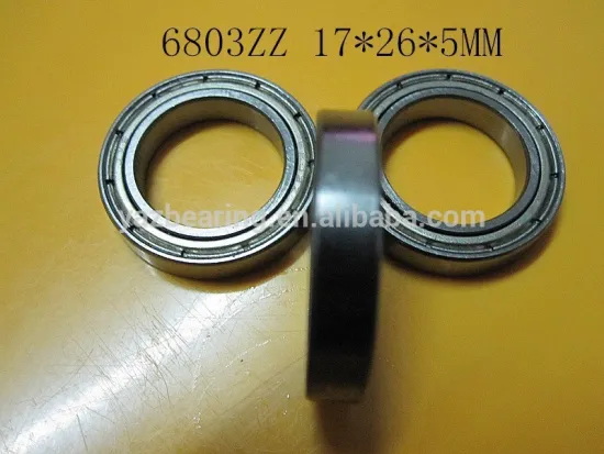 6803 Z ZZ waterproof ball bearings