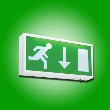 4W LED Maintained emergency exit sign