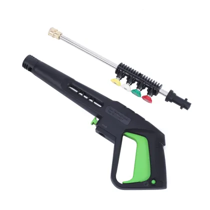 Quick Connect Water Pressure Gun Kit for Karcher with M22/M14 Adapters and Extension Wand