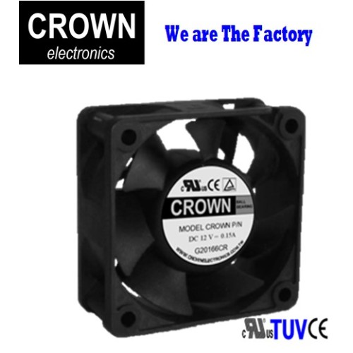 CROWN 6025 dc 24v centrifugal fan