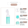 Surface clean face wash silicone brush foam pump