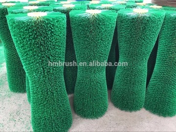 Farm cow brushes cattle body cleaning brush