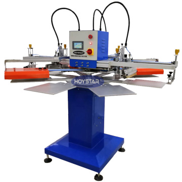 Automatic 3 Color T-Shirt Screen Printing Machine