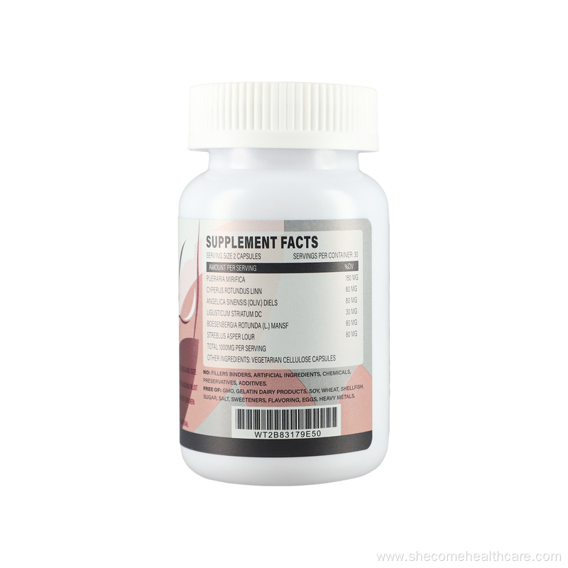 Estrogen Supplement Transgender 60 Breast Growth capsules