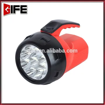 GF-5025 High-power 9 LED hand lamp Mining Light super bright working light torch