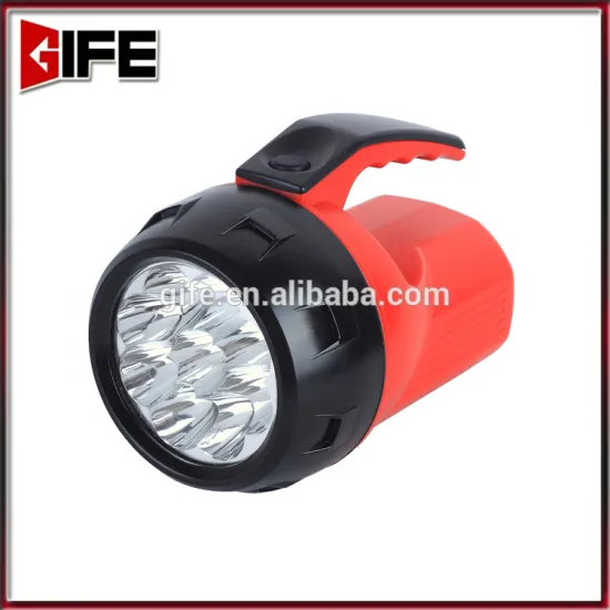 GF-5025 High-power 9 LED hand lamp Mining Light super bright working light torch