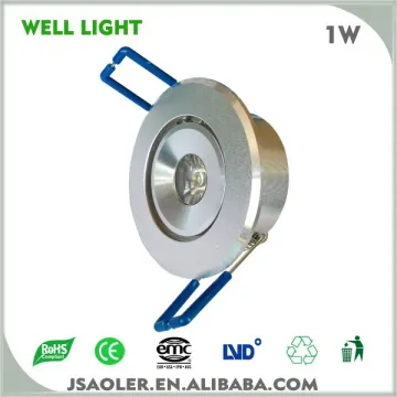 1w recessed led downlight led lamp decorative ceiling light kitchen lights