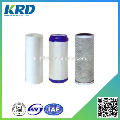 activated carbon block water filter cartridge