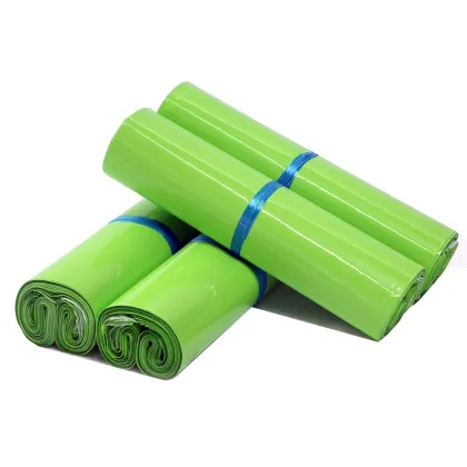 biodegradable mailing shipping bag courier green parcel bags