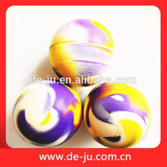 Promotion 45mm Rubber Toys Balls Outdoor Playing Toys High Bouncing Ball