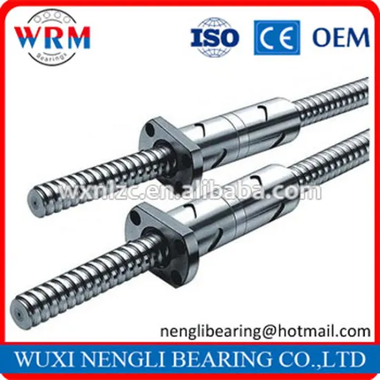 2015 WUXI Manufacturer lead screw RM 1605 Ball Screw and Nuts