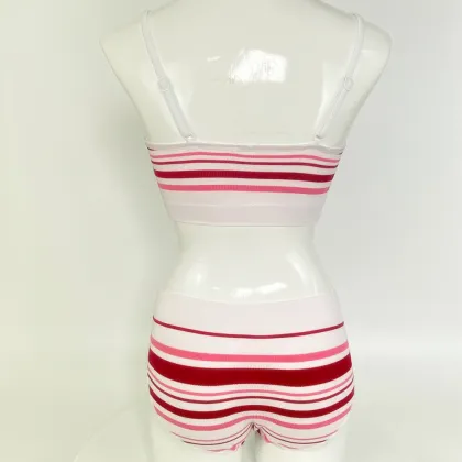 OEM ladies seamless casual workout underwear set