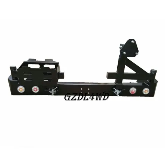 Offroad Rear Bumper Dual Swing Out for Land Cruiser 80 Series Spare Tire Carrier