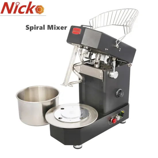 Stainless Steel Spiral Mixer for Making Bread Bakery Professional Dough Mixer
