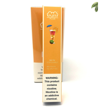 Puff plus cool mint disposable vape