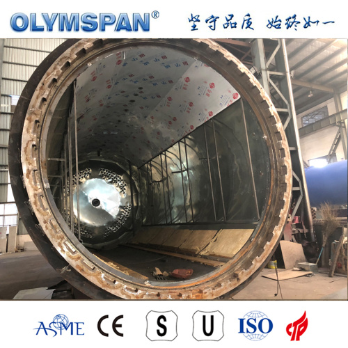 ASME standar fiber glass bonding autoclave