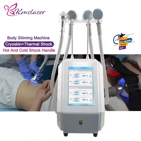 Portable Cryotherapy Facial Device with Electric Chiller and Monopole RF for Foot Recovery