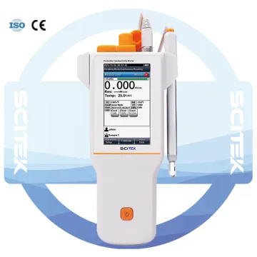 SCITEK Portable Conductivity Meter: Multi-Function Lab Instrument for Accurate Water Quality Testing