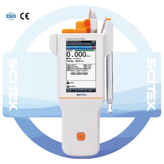 SCITEK Portable Conductivity Meter: Multi-Function Lab Instrument for Accurate Water Quality Testing