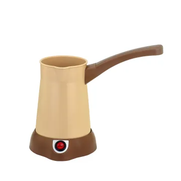 0.4LPP+GF Turkish Coffee Pot with Removable Handle: Rapid Boiling and Overboiling Protection