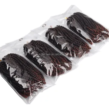 Synthetic Curly Hair Spring Twist Crochet Braids Hair Spring Twist Hair