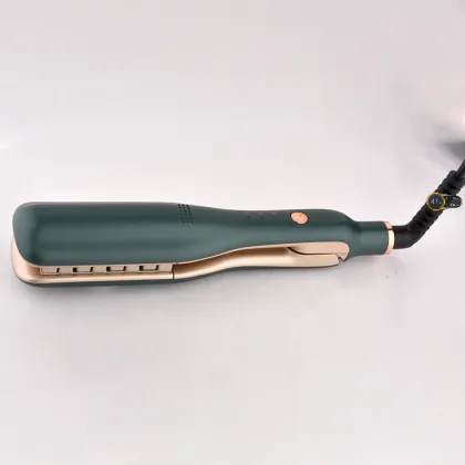 Innovative Anti-Scalding Ceramic Coated Argan Oil Infused Curling Iron & Tong