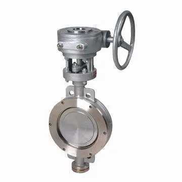 Wafer Type Double Half Shaft Butterfly Valve