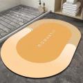 Shower Super Absorbent Diatomites Non-slip Bath Mat