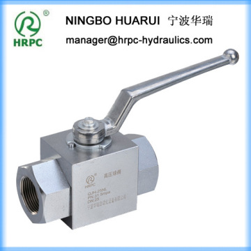 Yjzq Hydraulic High Pressure 2-way Ball Valve In Threaded Connection 