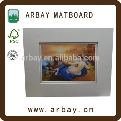 1.4mm thickness linen double diy photo frame cards cardboard flash cards photo id cards