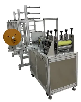 N95 built-in nose bridge semi-automatic mask machine