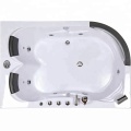 Best Massage Bathtubs Homeused 1.2m Corner Acrylic Whirlpool Jetted Glass Massage Supplier