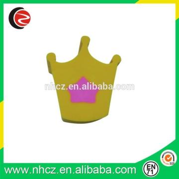 2D Crown Shape Eraser
