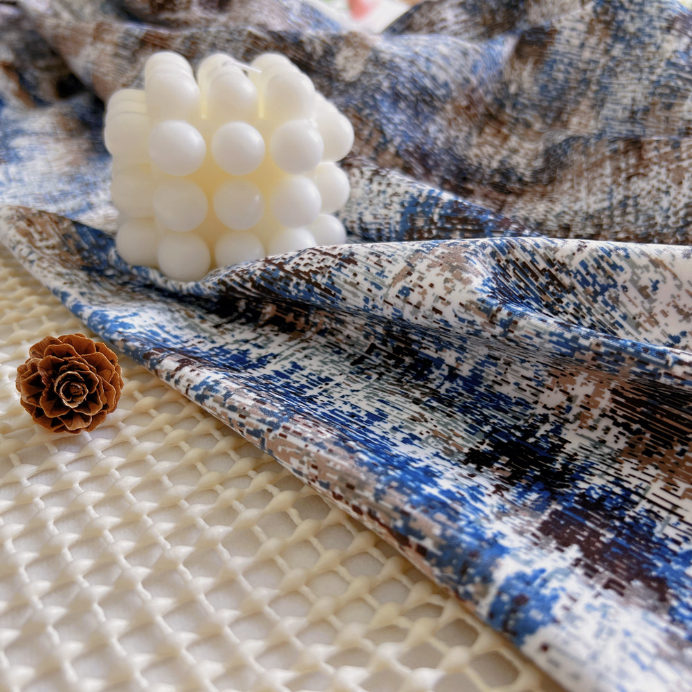 Digital Printed Velvet Curtain Fabric