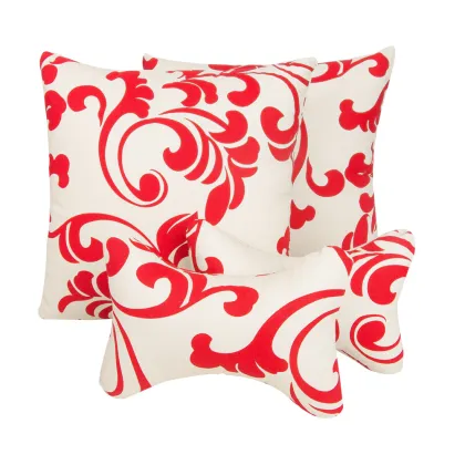 Customized Logo Car Pillow: Headrest, Backrest, Waist Support & Cervical Protection