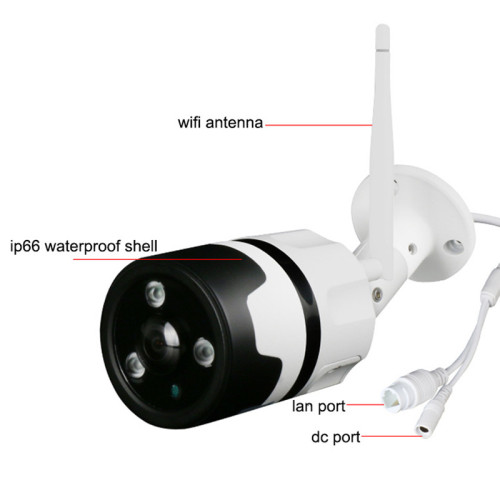 Wide Angle Onvif Wireless Wifi Enabled IP Camera