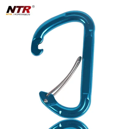 NTR flat wire gate aluminium & magnesium ally carabiner
