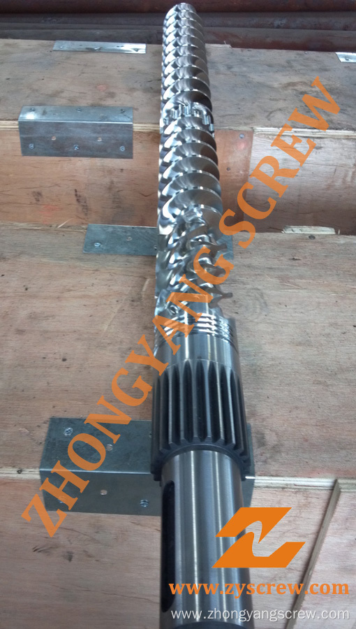 PP PE Flat Film Extrusion Single Screw Barrel