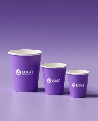 Custom paper coffee cups wholesale