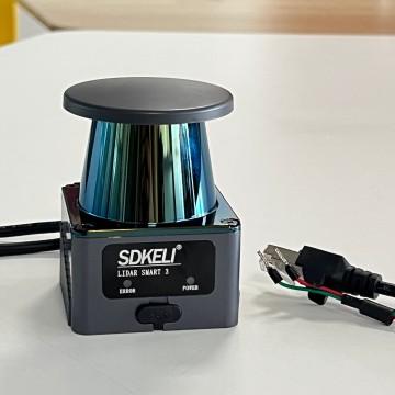 Лазерный сканер LiDAR серии LS3, угол обзора 270 градусов, датчик безопасности IP65