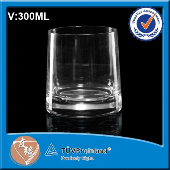 Round Hand Made Wholesale Shot Glass 300ML Empty Glass Whisky
