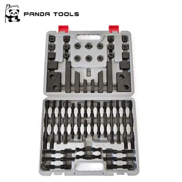 52-58Pcs M12 Clamping Kit Set 14mm T Nuts CK12 Steel Clamping Kits for Woodworking Machines